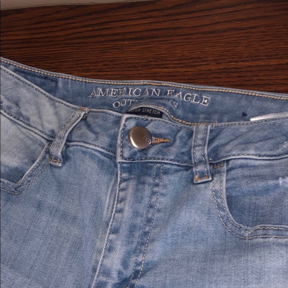 Ripped American Eagle Skinny Jeans